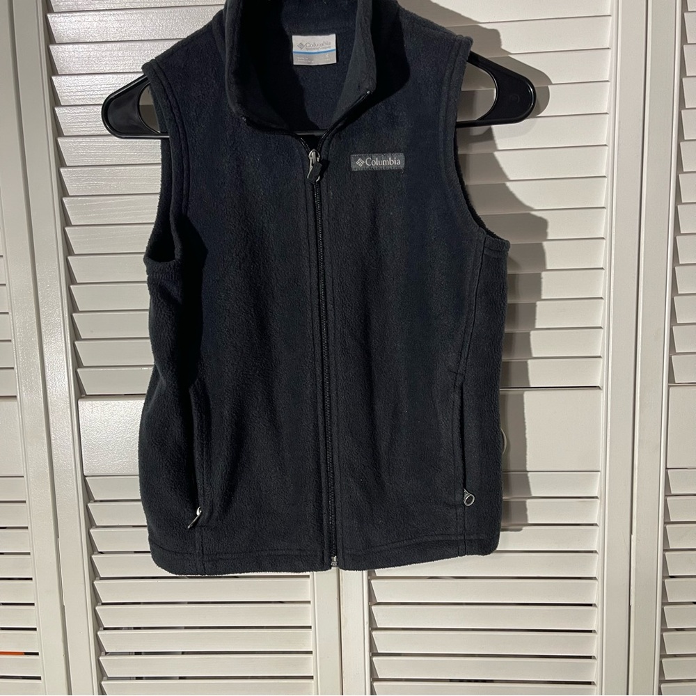 Kids Columbia fleece vest